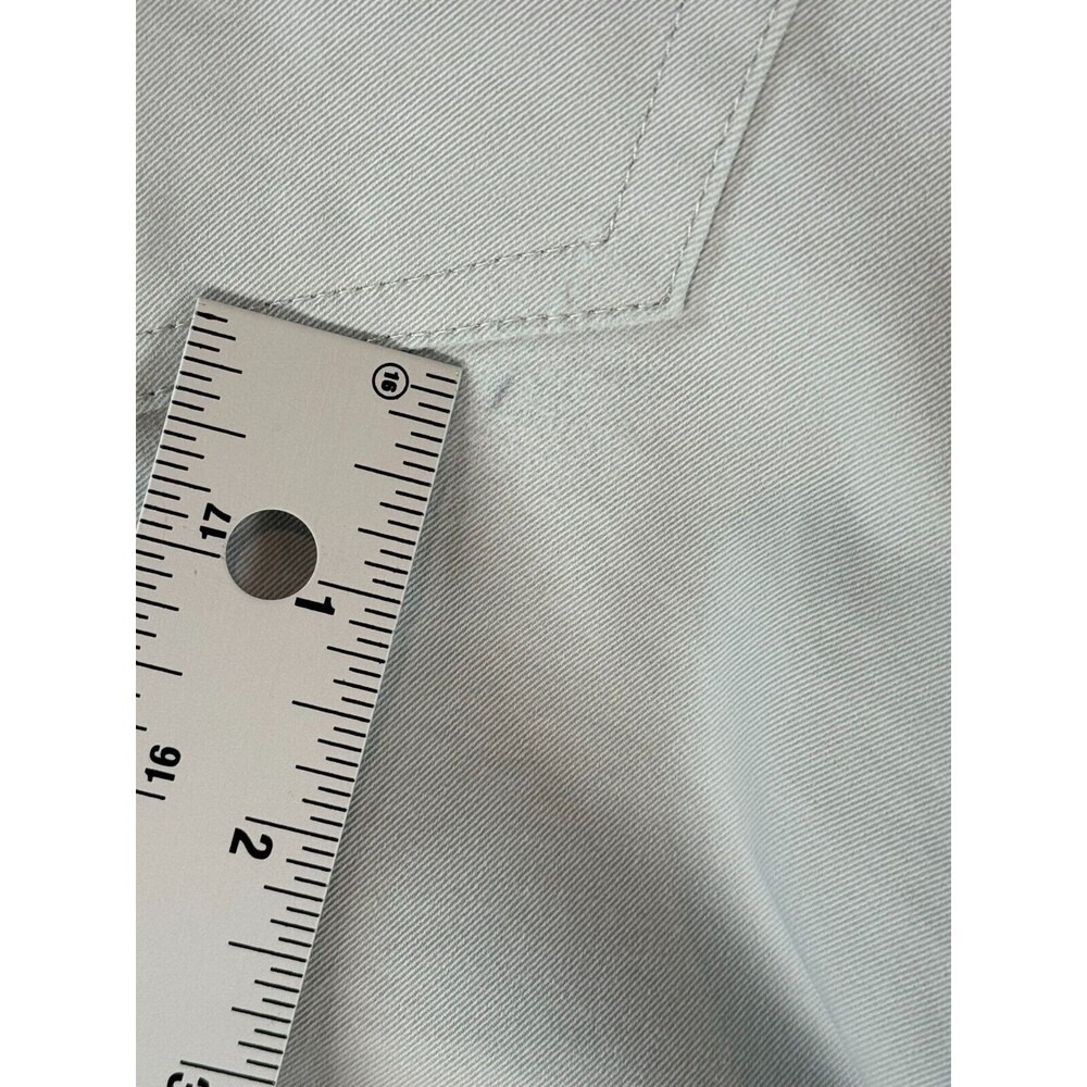 Peter Millar Mens Pants Gray Chino Straight Crown Performance Golf Size 42x32 - Picture 7 of 12
